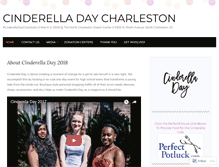 Tablet Screenshot of cinderelladaycharleston.com